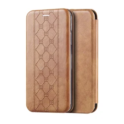 Luxury Premium Magnetic Flip Wallet Cover PU Leather  For Iphone cellphone case