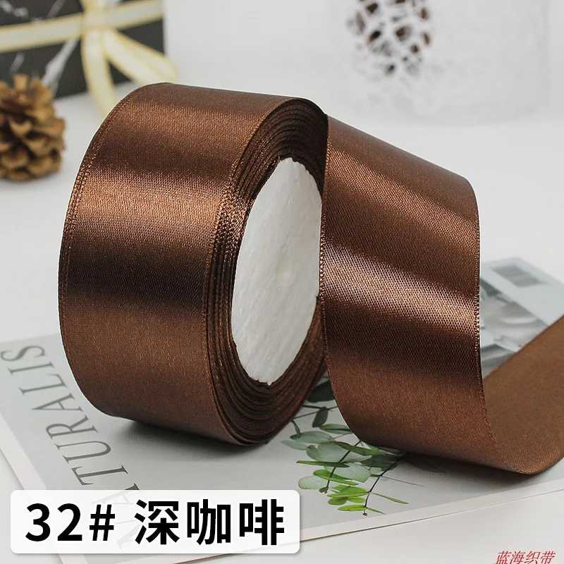 4cm Silk ribbon DIY Rose ribbon Cake Box and Flower Decoration