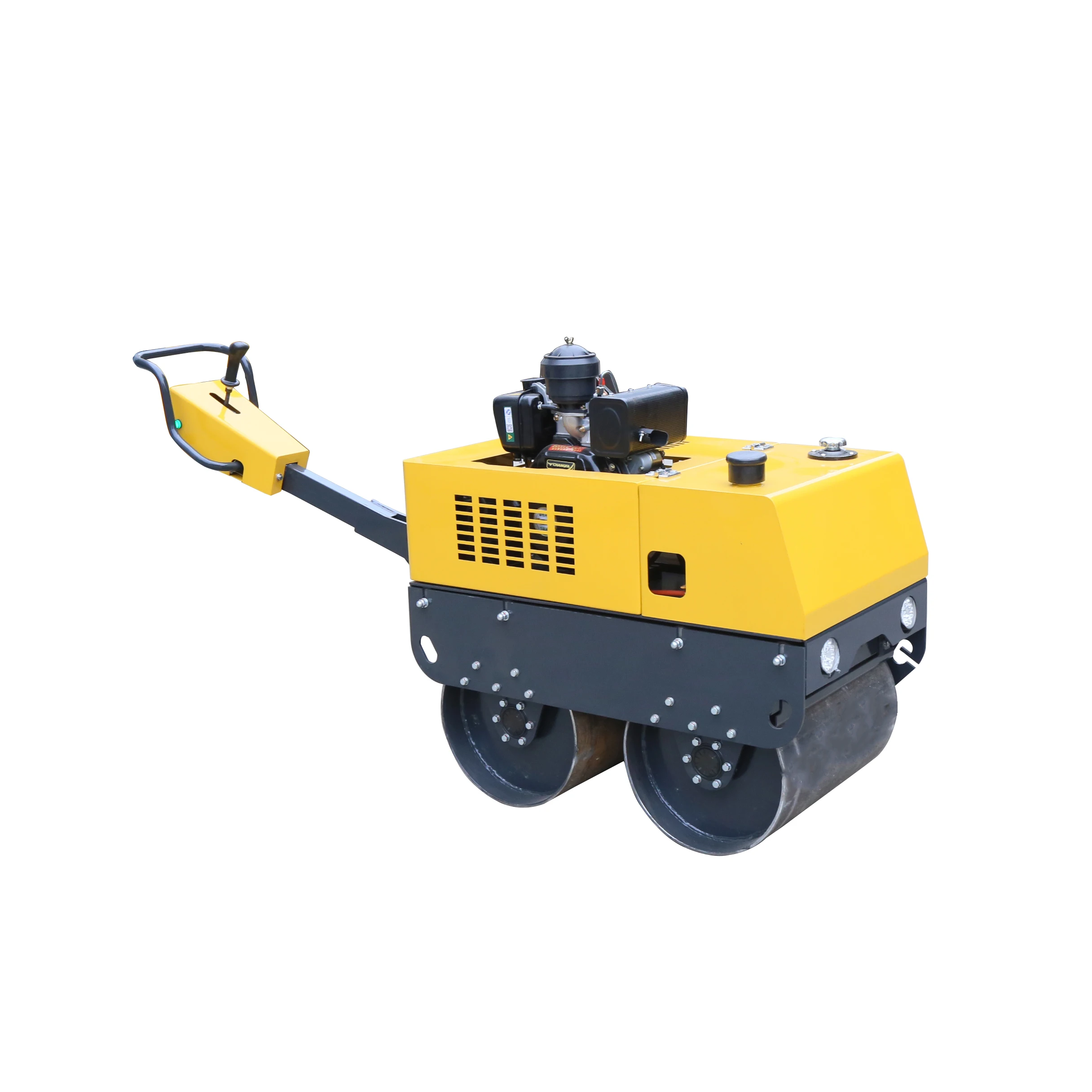 Small Walk-Behind Double Drum Hydraulic 500kg 800kg Mini Road Roller Compactor