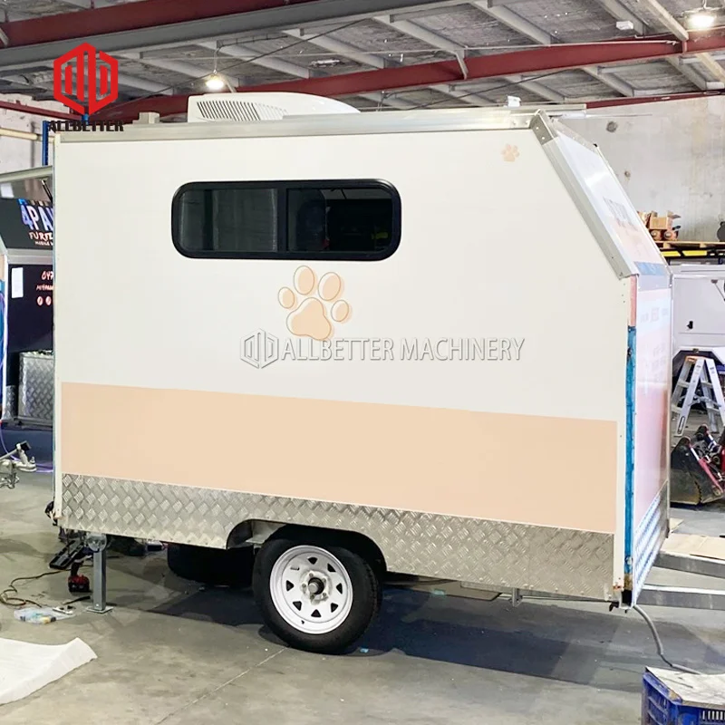 Original Pet Or Vans Professional Mobile Dog Grooming Trailers