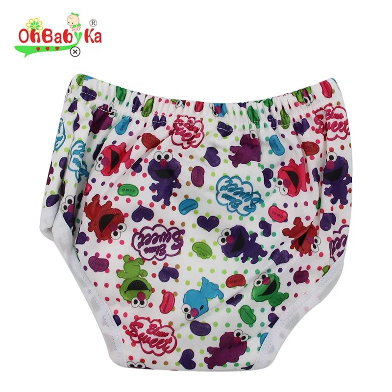Ohbabyka Wholesale Factory China Baby Bamboo SNAP-ON Training Pants