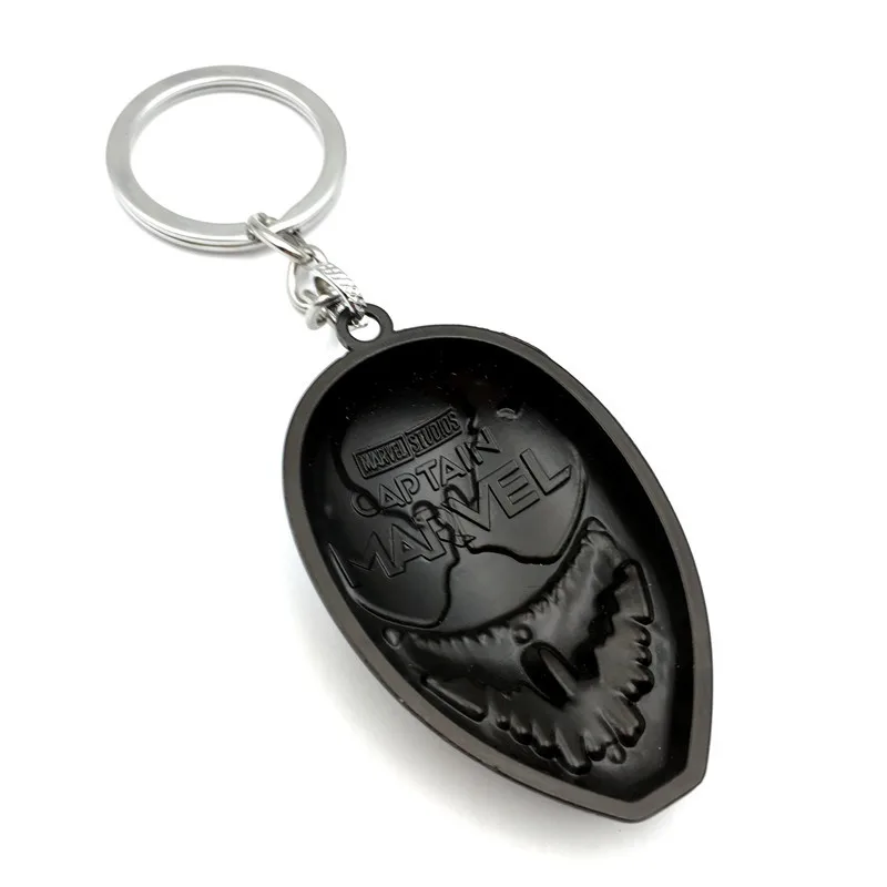 Hot Selling Venom Keychain Black Spiderman Key Chain Alloy Car Mens Keychain
