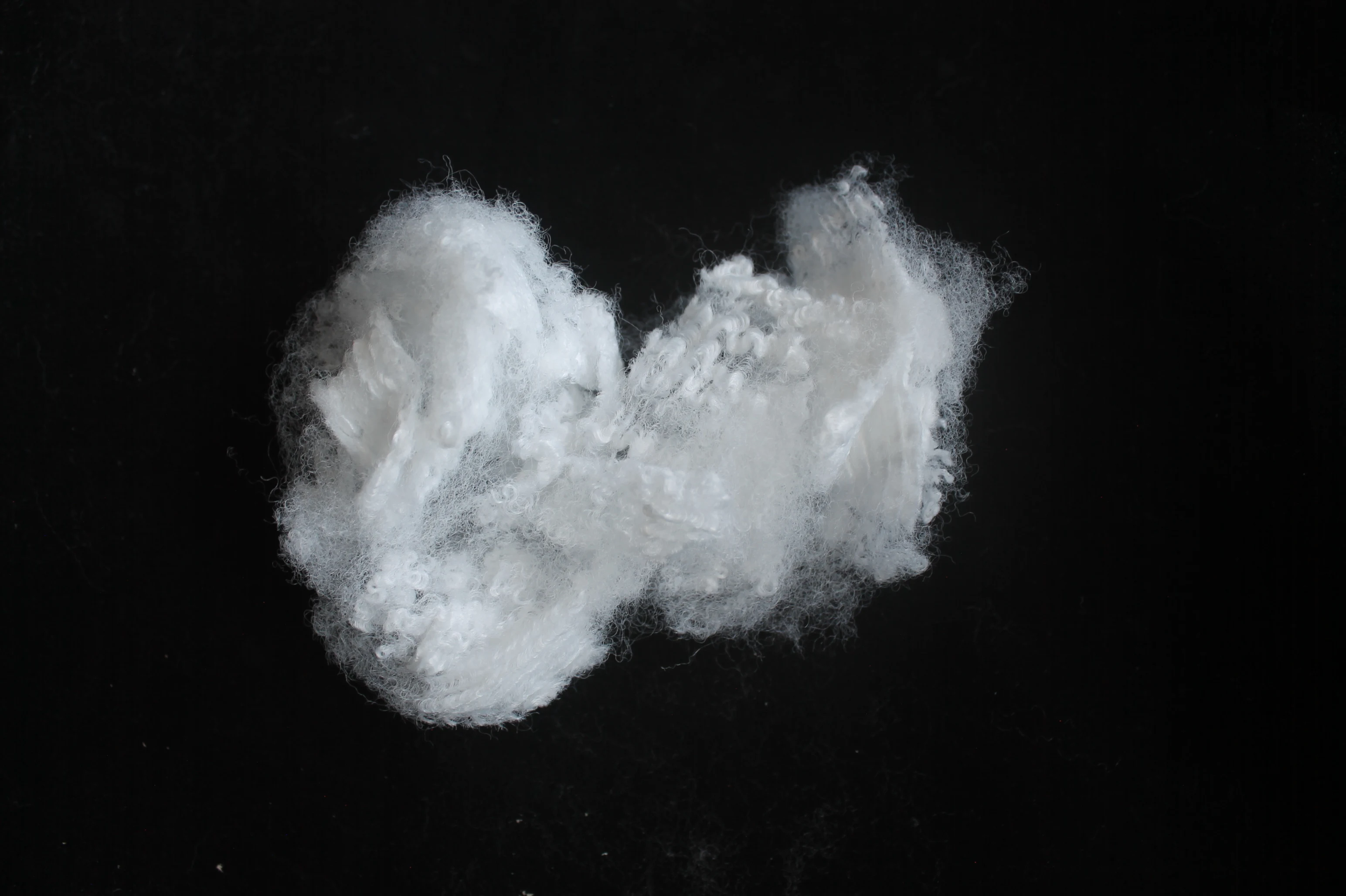 fiber factory low price 7D64mm pillow filling hollow conjugated silicon fiber