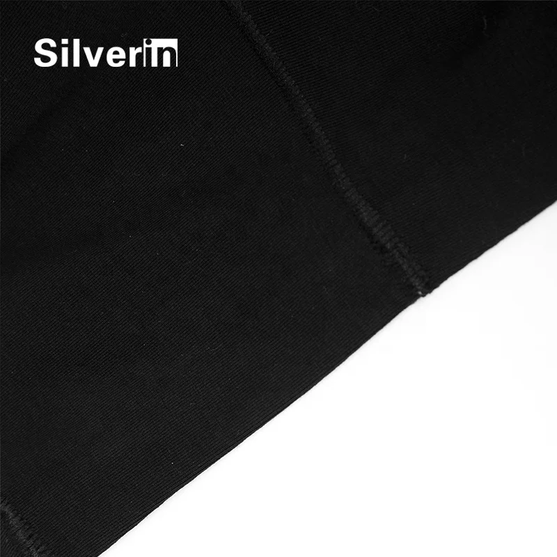 Elastic waistband silver antimicrobial cotton mens underwear boxer shorts