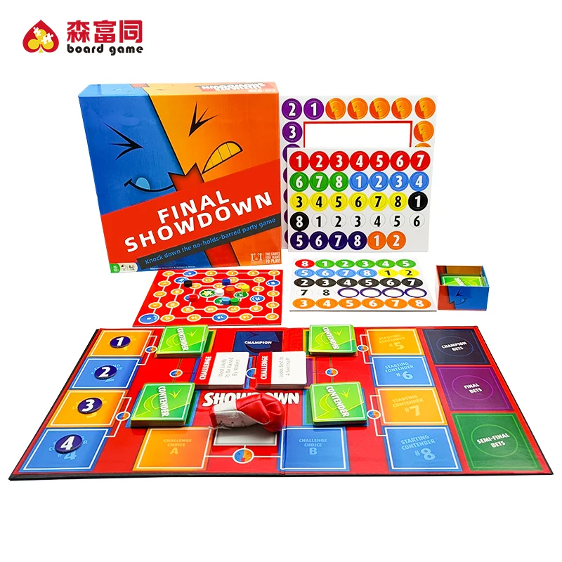 Party Drinking Custom Printing Family Play Fun Board Game Manufacturing Maker
