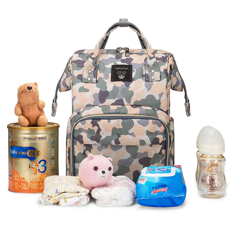 
Large Capacity Diaper Bag Baby Nappy Bag Travel Backpack Stroller Organizer Baby Care Bag for Mom Activity Gear 