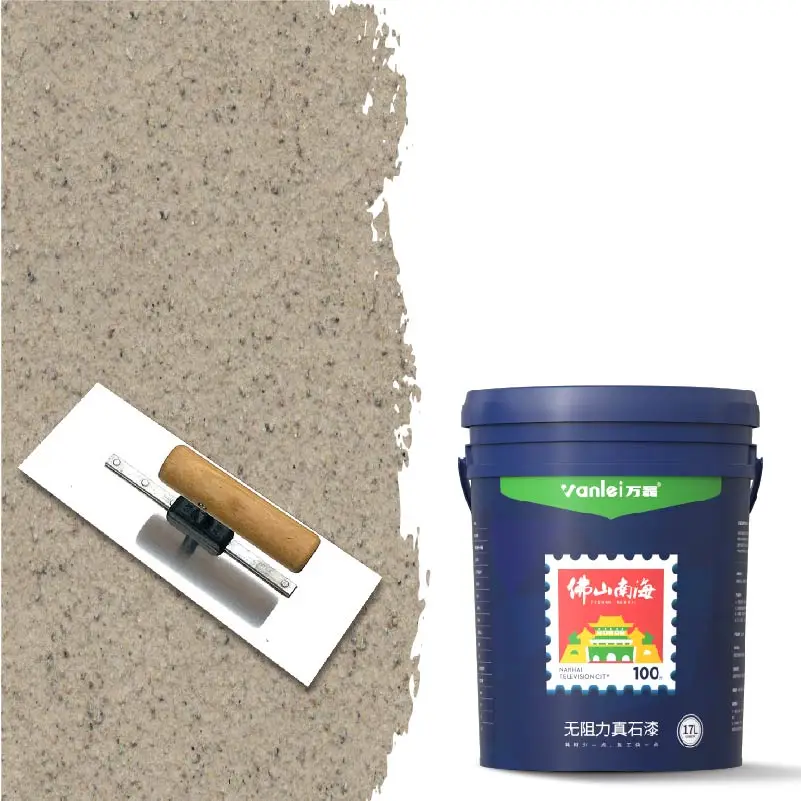 Wanlei High Quality Excellent Weather Resistance Imitation Stone Paint For Wall