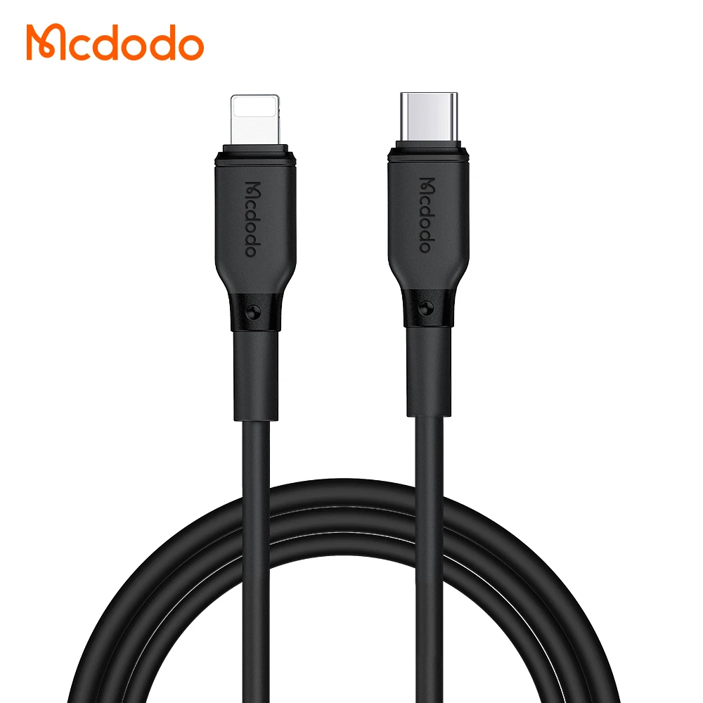 Mcdodo 14.5V2A TPE USB C Type to 8pin 36W 29W 27W 20W PD Fast Charging Lighting Cable for iPhone iPad iPod