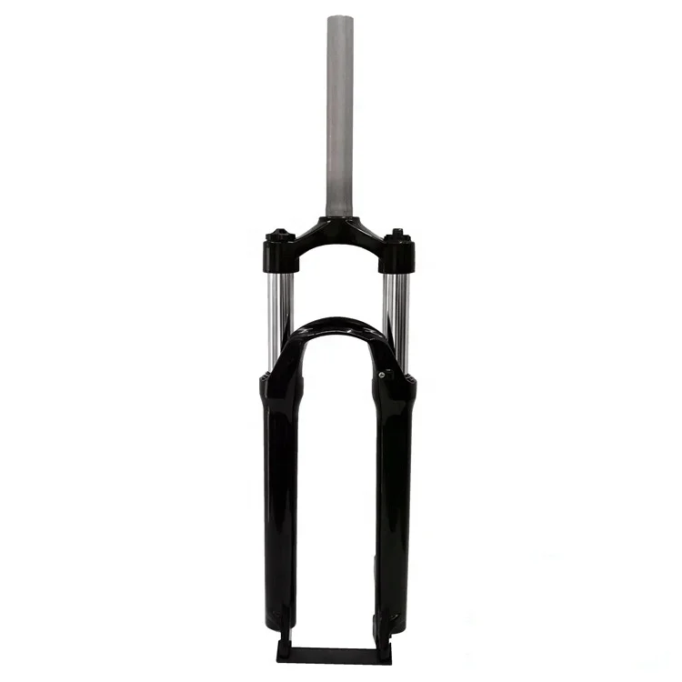 Aluminum Alloy Shock-absorbing Fork Suspension Mechanical Lock 26 inch Mountain Bike Front Fork