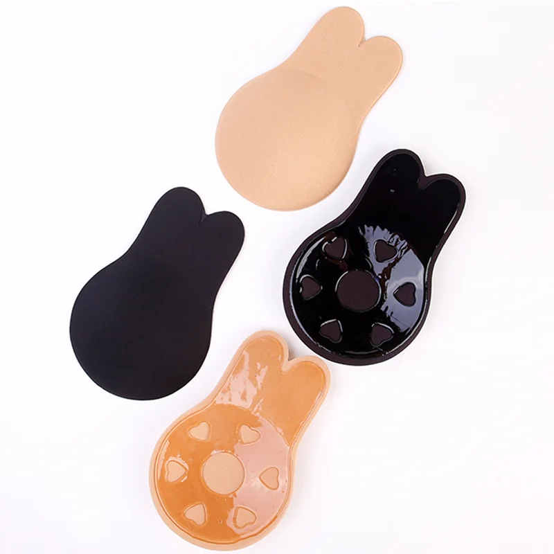 Comfortable silicon gel invisible bra lift up bra for women