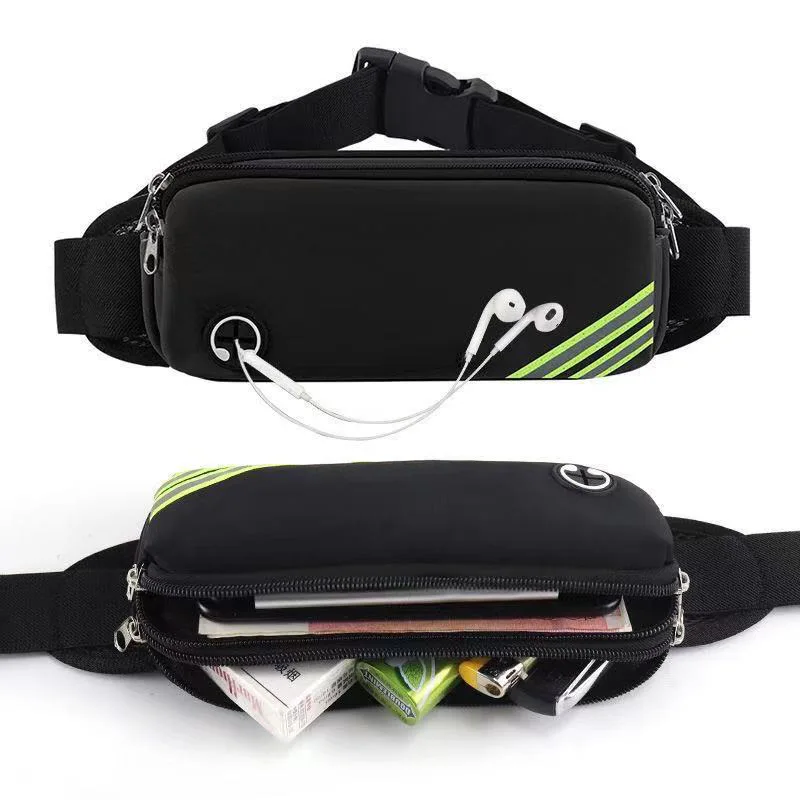 Hip Belly Banana Bum Chest Belt For Men Women Waist Bag Male Female Fanny Fanny Pack Pouch Murse Purse Kidney Row Bumbag