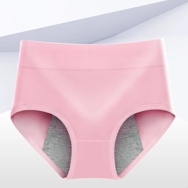 Простые физиологические гигиенические хлопковые дышащие Женские Треугольные трусики со средней талией