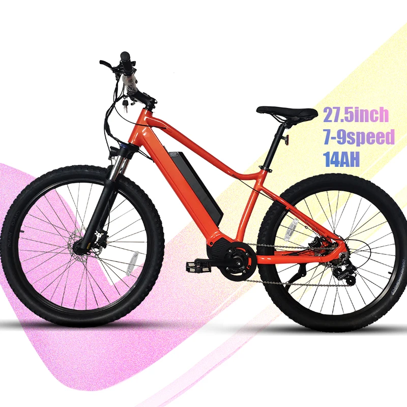 
Factory price 27.5inch Electric Bike Bicycle with rear driving motor Electric City Bike Fashion style electric bicicyle for Sale 