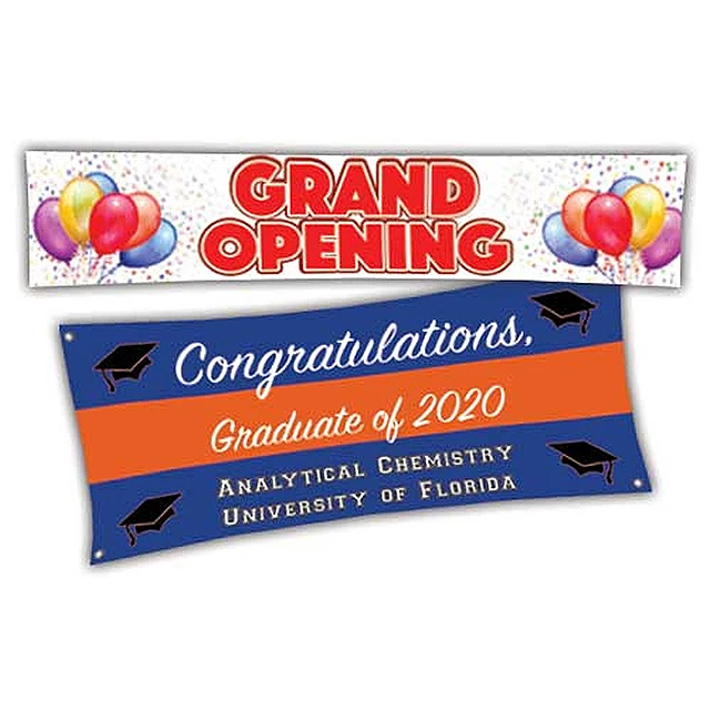 Customized Aluminium Material Any Size Logo Digital Polyester Vinyl Sign Vinyl Frontlit Flex Banner