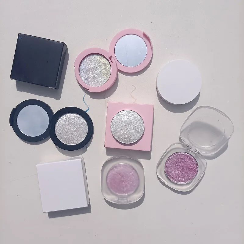 Highlighter Makeup Packaging Cosmetics Makeup Custom Highlighter Private Label Vegan Waterproof Chameleon Shimmer Highlight