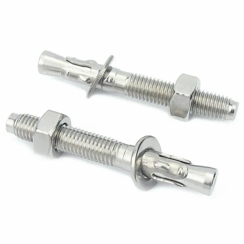 A4 316 wedge anchor bolt m12 standard din 529 stainless steel boulon concrete anchor bolts