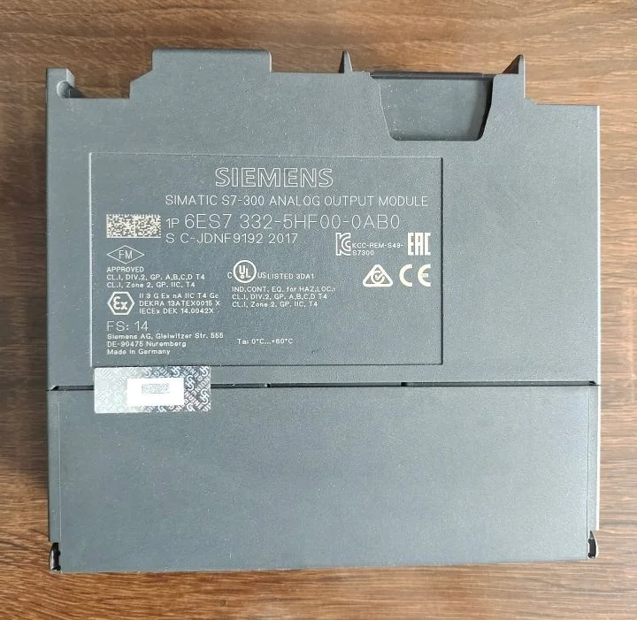 used Industrial Controls 6ES7332-5HF00-0AB0 6ES7 332-5HF00-0AB0 CPU 1515F-2 PN SIMATIC Central Processing Unit