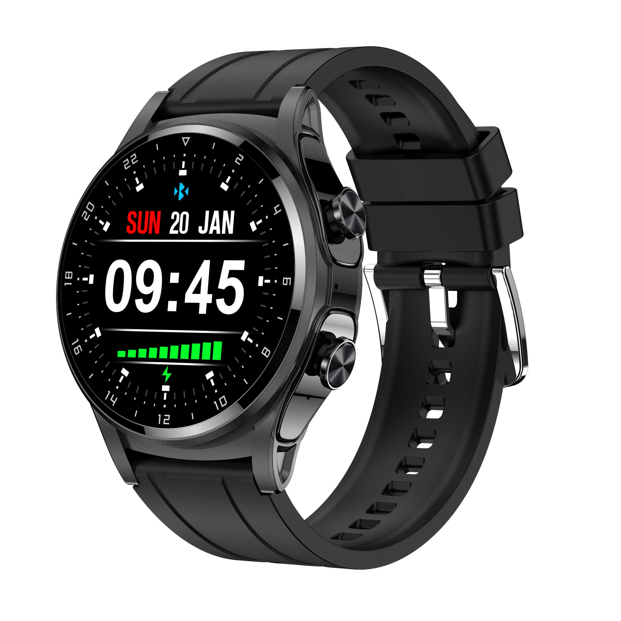 reloj inteligente 2023 2 in 1 smart watch with BT earphones GT66 Watches sport smart watch