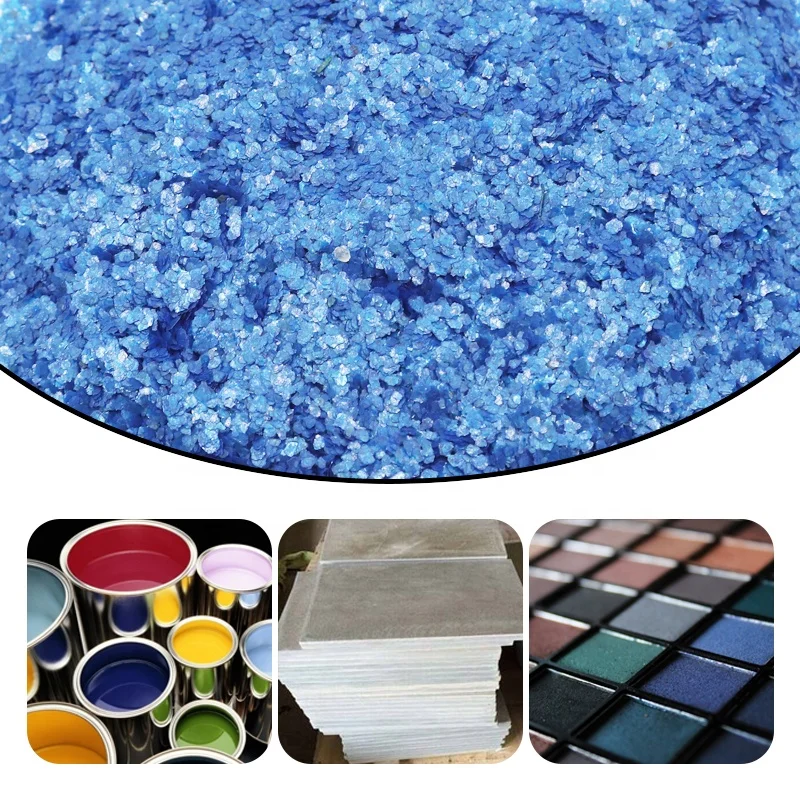 Professional metallic epoxy mica flakes, mica epoxy floor flake chips natural real stone paint sandstone flake for sale