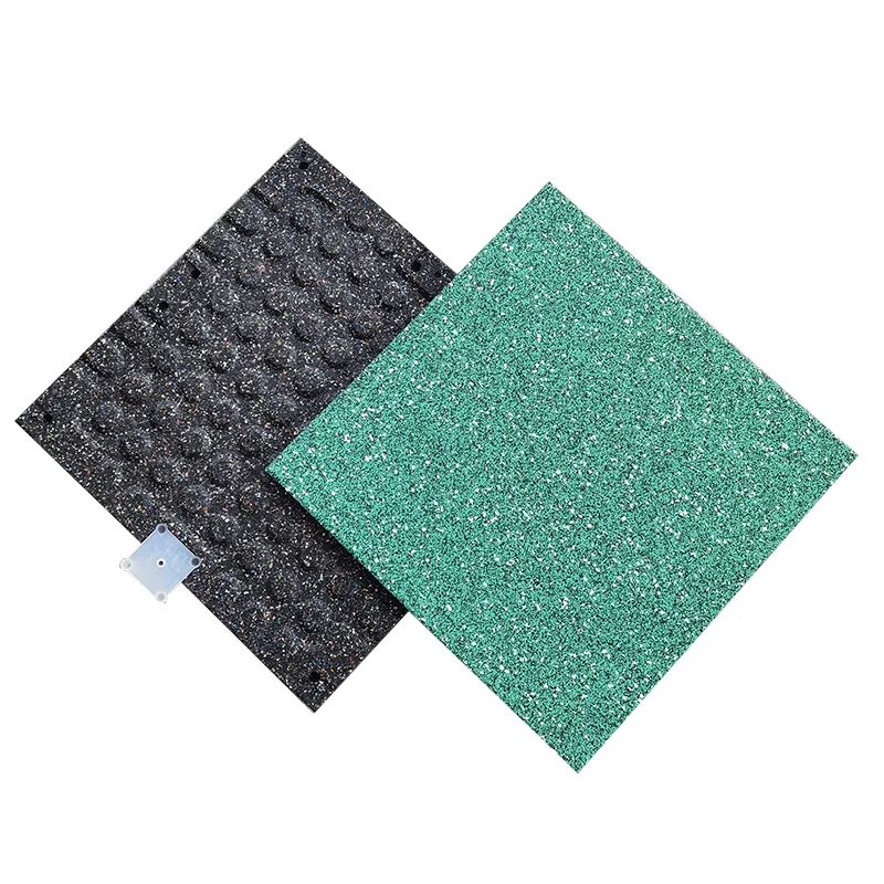 Top-class quality 70% EPDM dots Gym Rubber Tiles Home Gym Rubber Flooring Anti-Slip Rubber mats Sports Equipments