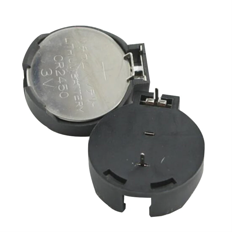 button battery two-foot patch holder Battery Holder for 3V Button Cell