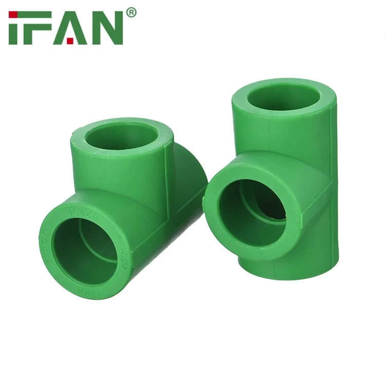 IFAN Certificate Ppr Fitting High Temperature Threaded Pipe Fittings PPR TEE