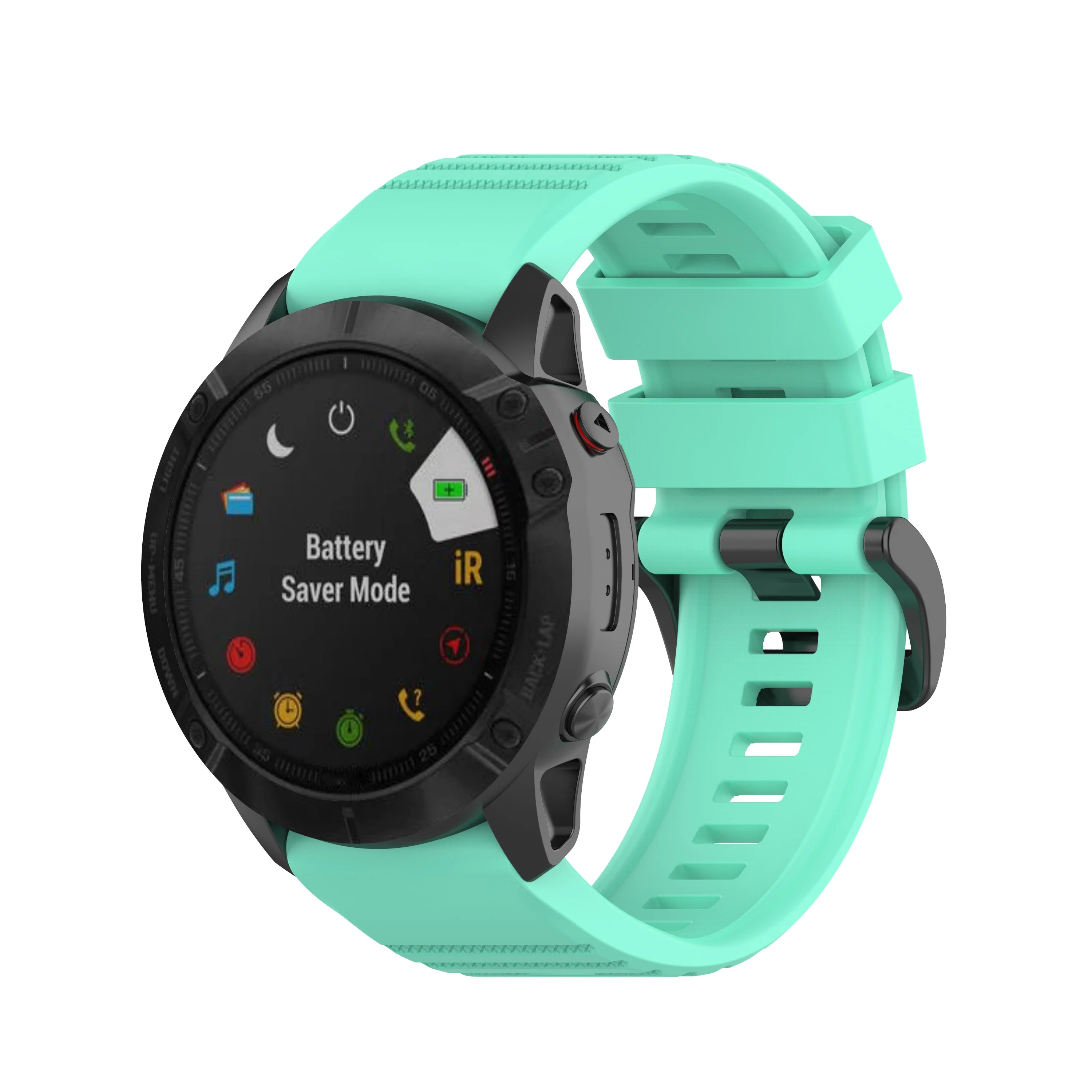 Силиконовый ремешок для смарт-часов Garmin Fenix 7X 26 мм