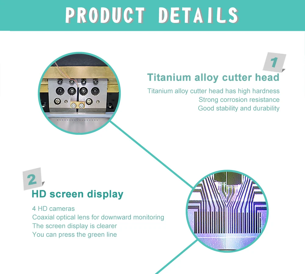 Factory Price Intelligent Mobile phone LCD Screen Repair COF ACF Bonding Flex Cable Machine