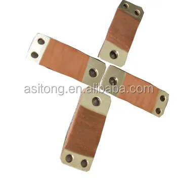 
1250a flexible laminated copper busbar for electrical connection 