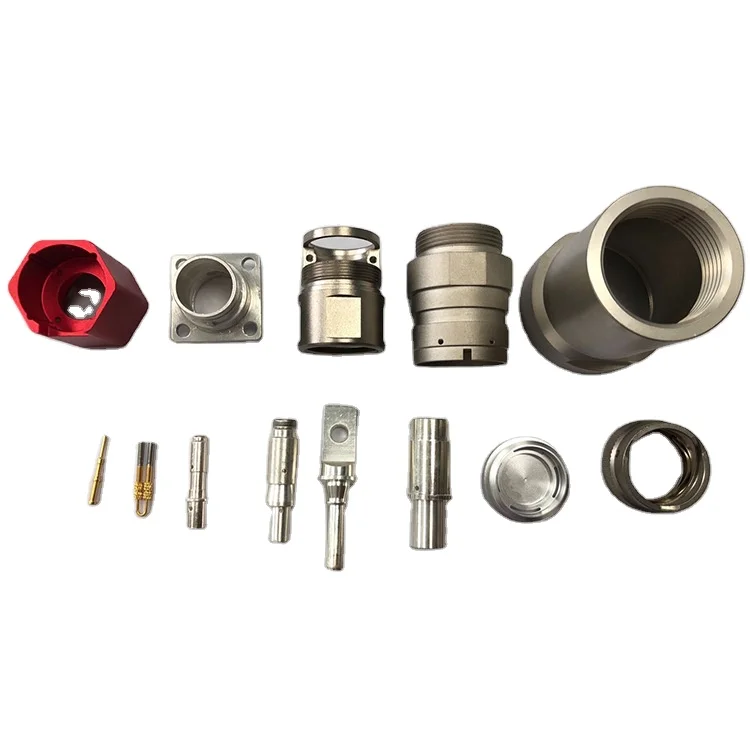 Factory non standard custom discharge electrode column hexagon precision mini metal lathe parts metal lathe precision cnc