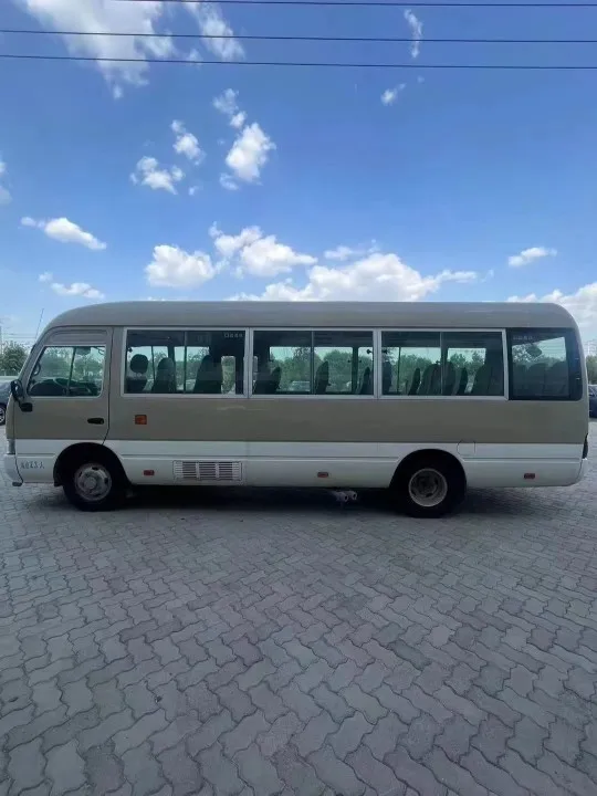 China used engine coaster bus minibus used toyota coaster 30 seater bus for sale