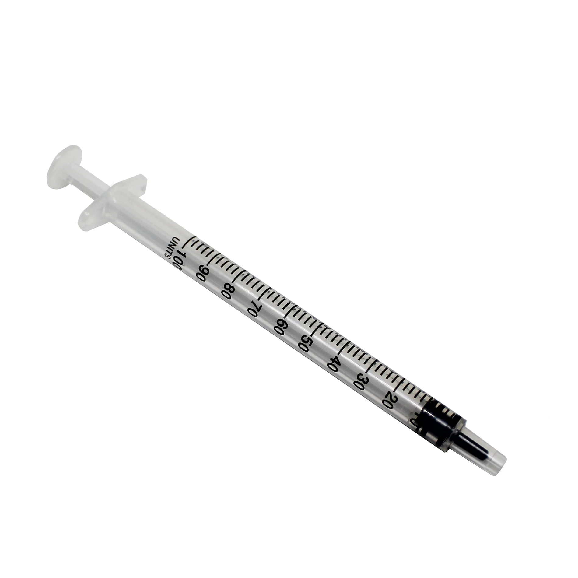 Одобренный CE медицинский 1 мл Luer Lock/Luer Slip одноразовый шприц с/без иглы