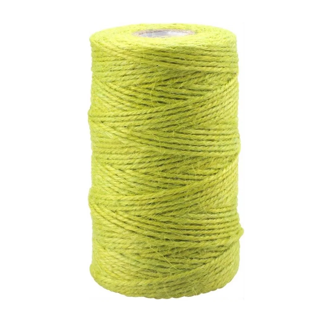 New Arrival  High Quantity and low price direct factory manufactured jute twine rope 3ply twisted 250g,165m jute string