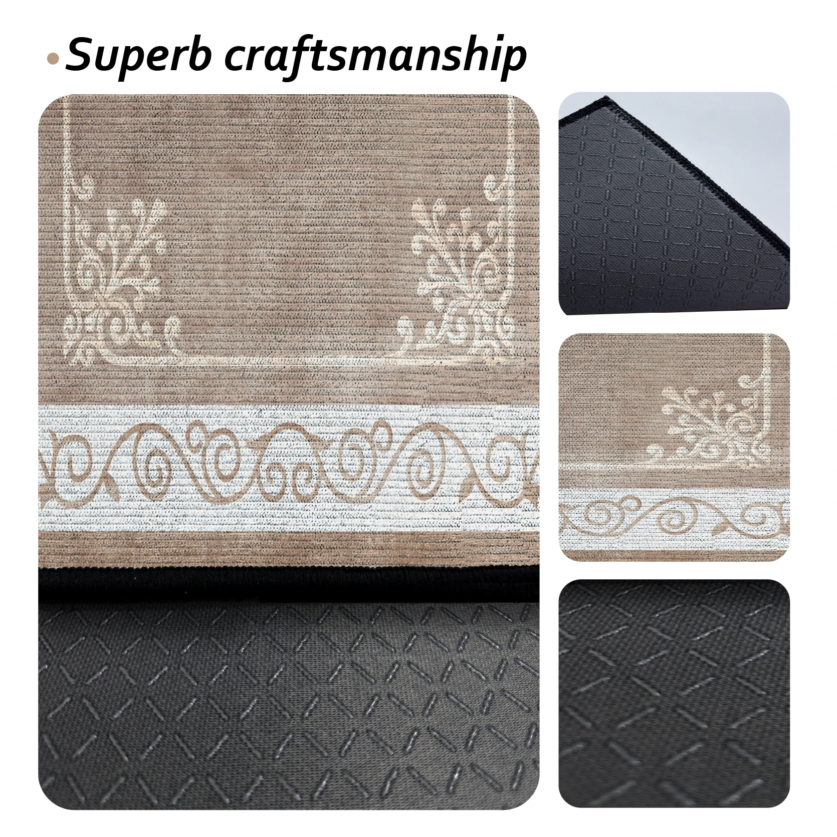 Factory Sale Modern Luxury 3D Floral Large Area Rug Non-Slip Velvet Mat Low-Profile Soft Living Room Carpet For Floor