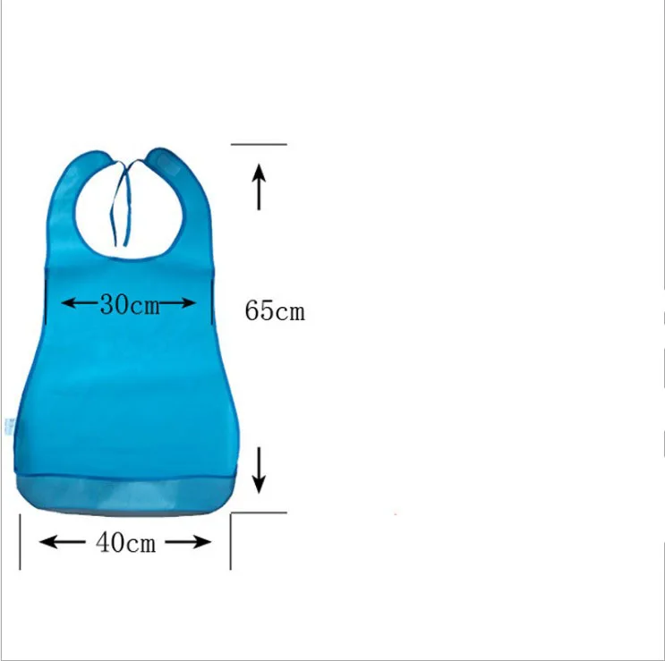 waterproof Adult Cloth Bibs For The Elderly
