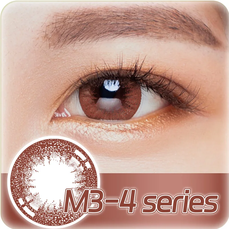 Hot Eyes Lens Eye Contacts Lentes  Contacto Len Yearly Diamond Colored Contact Lenses