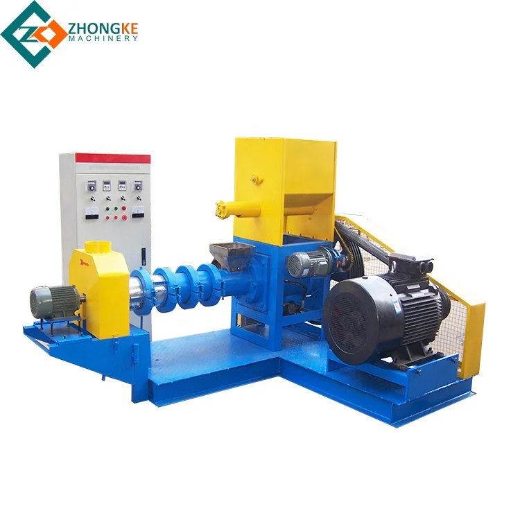 Fish feed machine price/mini floating fish feed pellet making machine for sale /chicken feed making machine