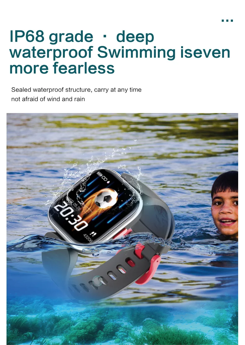 New Arrival 2022 Children Smart Watch Blood Oxygen Heart Rate Monitoring Kids Sports Smartwatch H39 (8).jpg