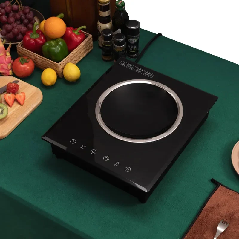 In-Smart Concave induction cooker touch screen control best sale slim electric ceramic intelligent table top energy save square