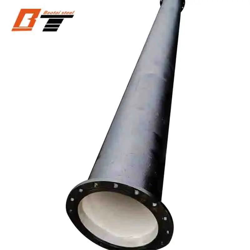 China Manufacturer factory price good quality 8 inch en598 class k9 ductile iron pipe with spigot price