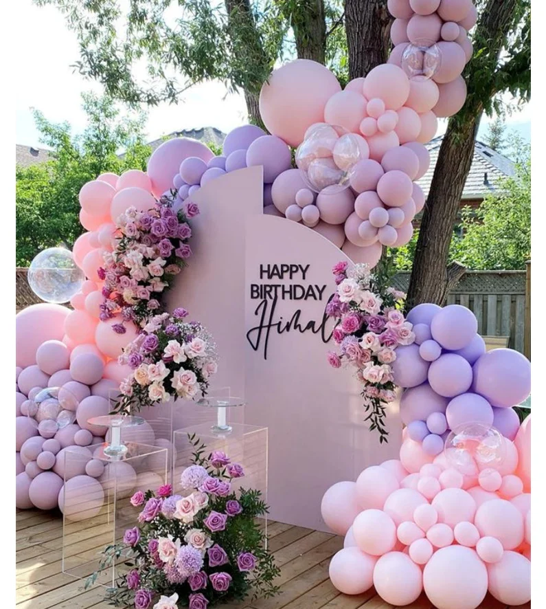 Party Decoration Supplies White Gold Pink And Blue Latex Party Wedding Balloons For Wholesale