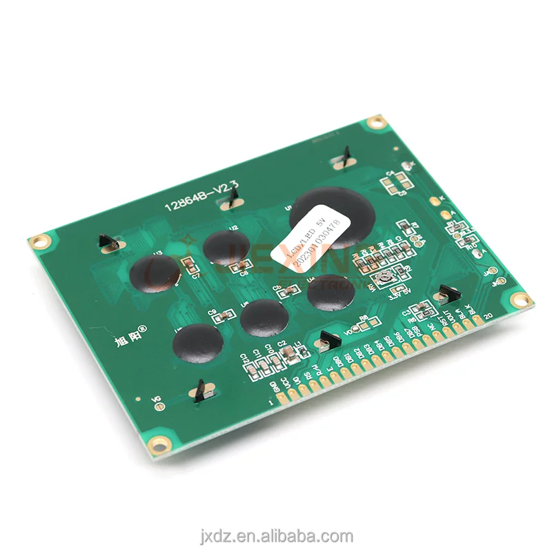 LCD 12864 128*64 Character Graphic Blue Color Backlight LCD Display Module 5V ST9720 128X64 12864B