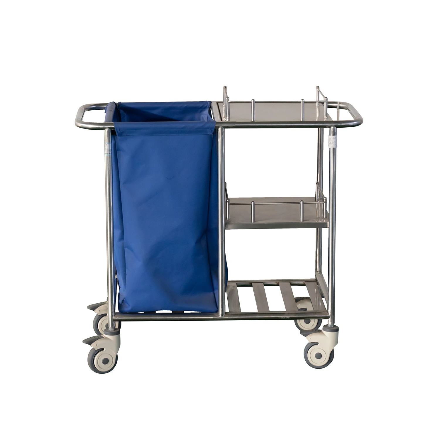 Hochey Medical Hospital Furniture Medical Waste Trolley Garbage Dirt Bucket Rolling Cart Drum Dirt Truck