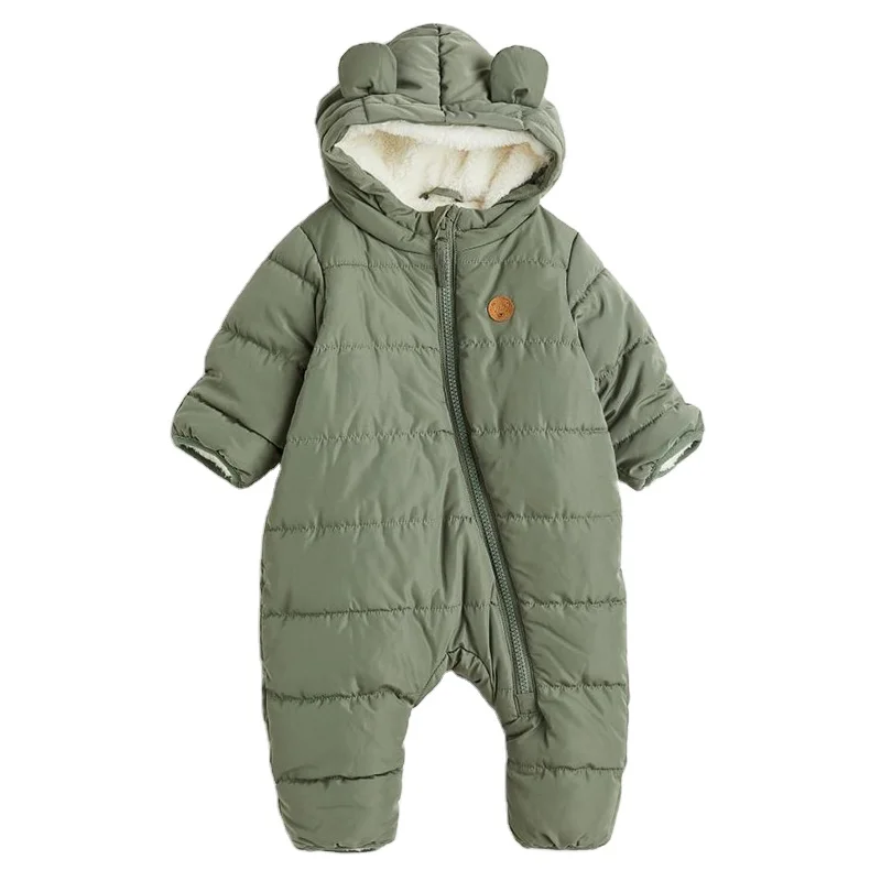 Sportsfore Warm Fashion Outerwear kids Overalls Romper Winter Jumpsuit Newborn Baby Snow Wear infant Snowsuit