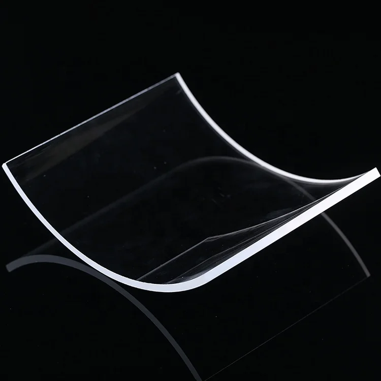 heat resistancetransparent glass plate Disc round fused quartz glass transparent sheet uv quartz plate