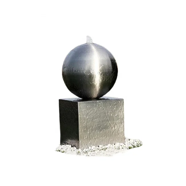 Customize Stainless Steel Metal Ball Hollow Sphere For Water Feature