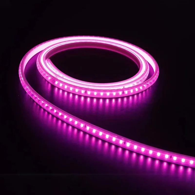 LED cob 2835 5630 strip light with 120 144 180leds 110v 220v led strip for decoration cob flexible led strip color neon