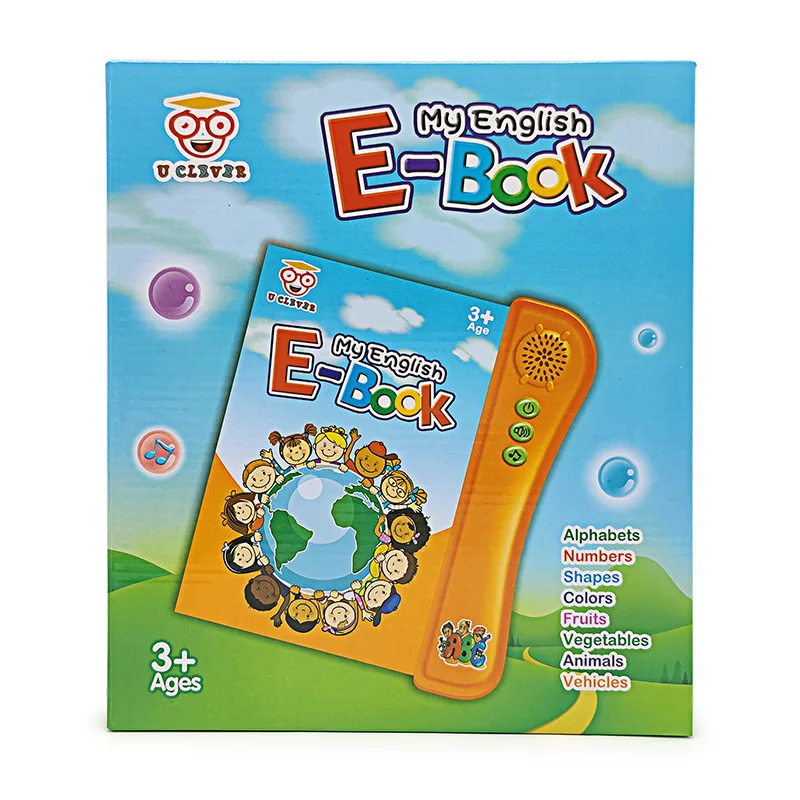 HUAMJ Educational Preschool Kids Electronic Learning Sound Book Learning Machine