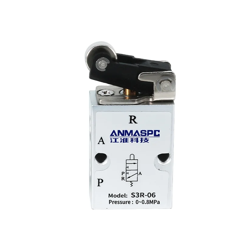 3/2 Way S3 series Pneumatic Control Valve Mechanical Control Valve