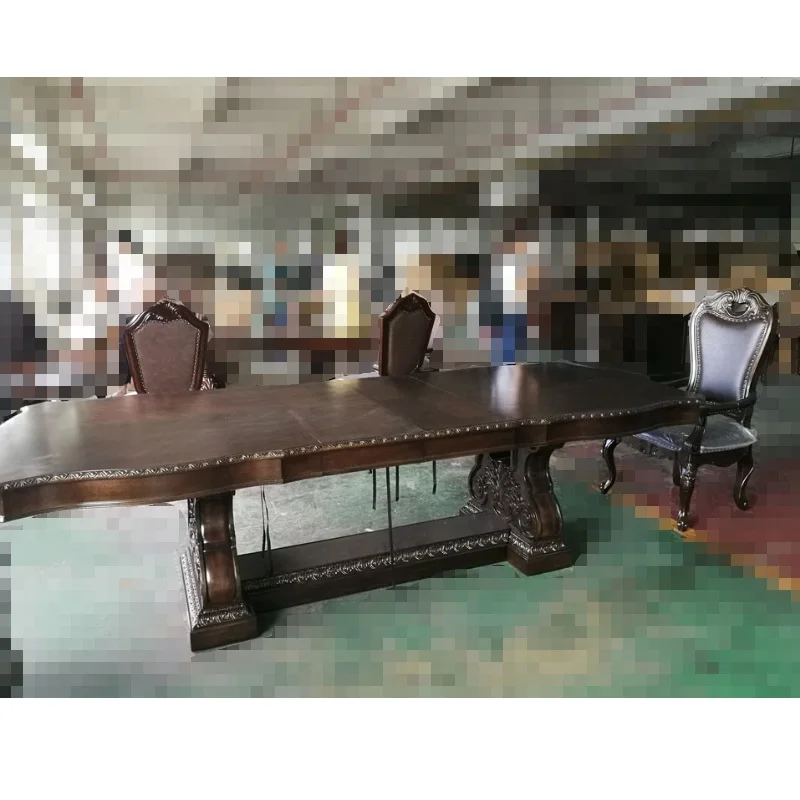 Dinning room set wooden furniture designs french style furniture -dining table and dining chair WA185